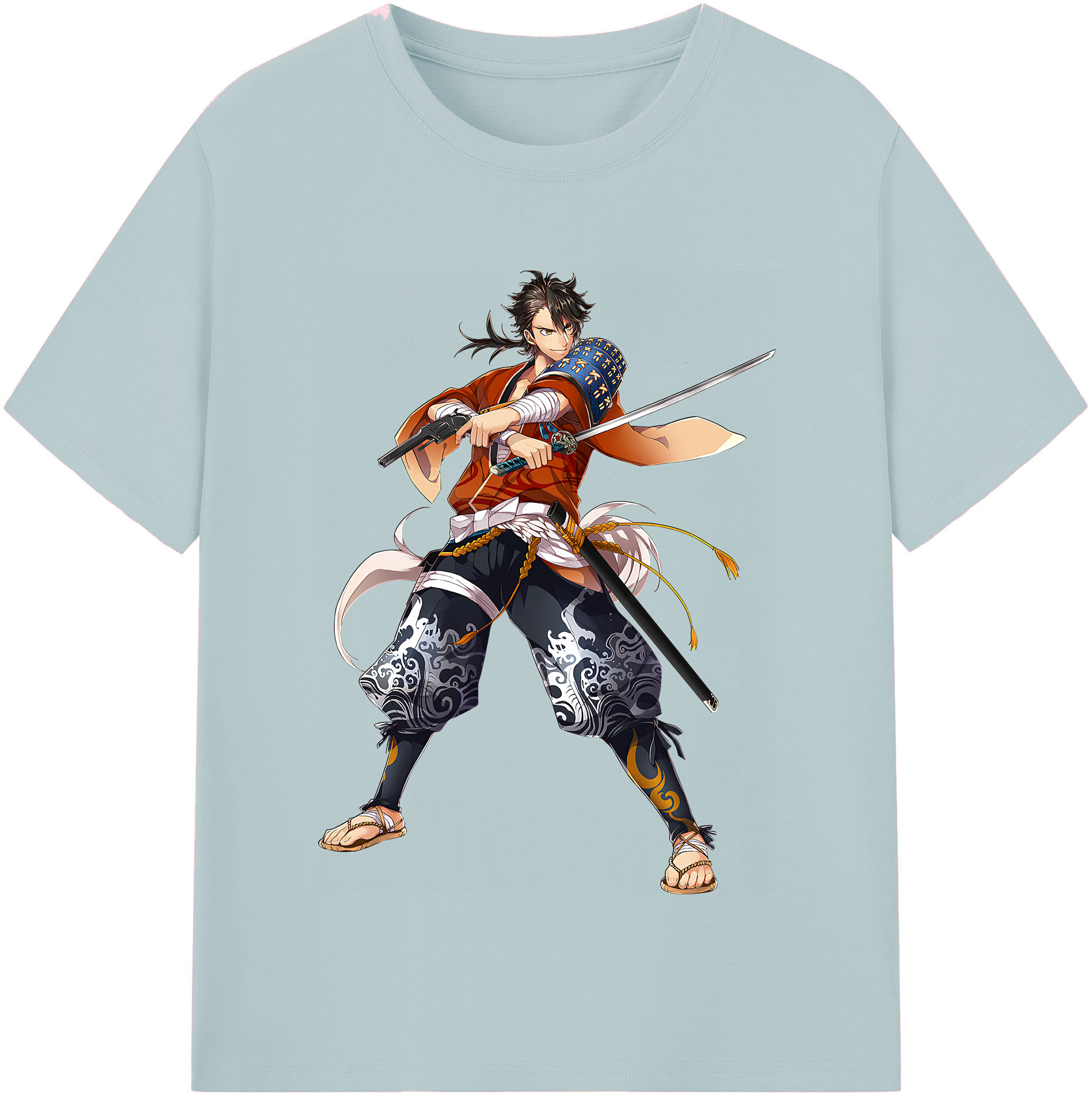 （画像用） 刀剣乱舞 Touken Ranbu 綿100％半袖Tシャツ（フロントプリント）